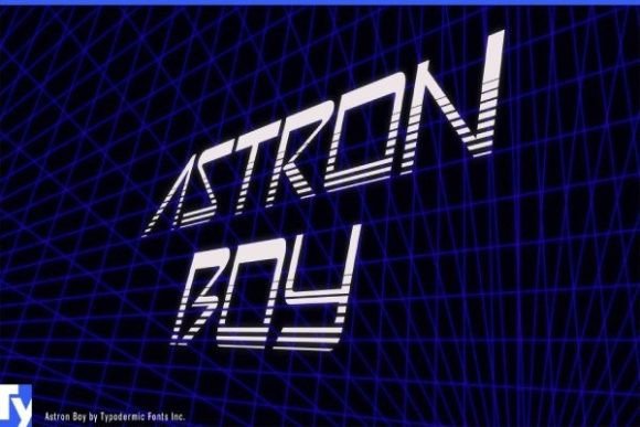 Astron Boy Font: A Nostalgic Touch for Modern Design