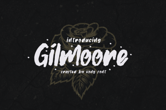 Exploring the Playful Elegance of Gilmoore: A Handwritten Script Font for Creative Expression