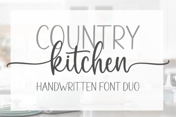 Exploring the Versatility of Country Kitchen: A Unique Font Pair for Designers and Creators