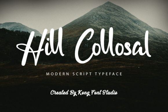 Exploring the Versatility of Hill Collosal: A Playful Handwritten Script Font