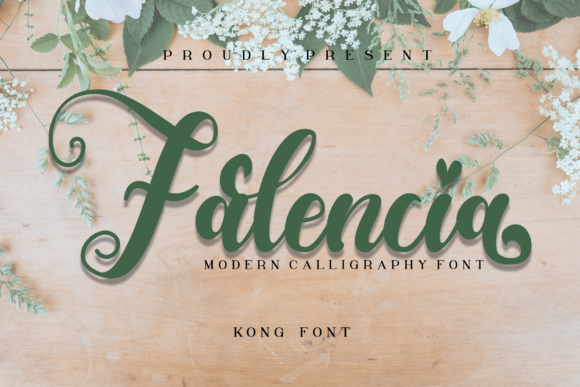 Falencia: A Playful Handwritten Font for Creative Expression