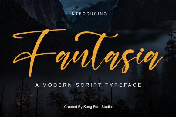 Fantasia: A Playful Handwritten Script Font for Creative Projects