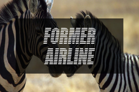 Former Airline: A Typeface That Adds Character and Style