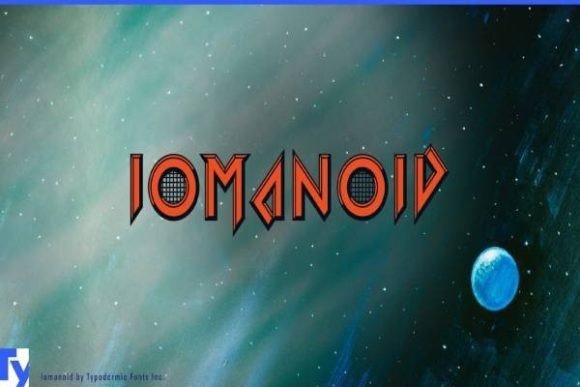 Iomanoid Font: A Retro Tech Vibe for Modern Design