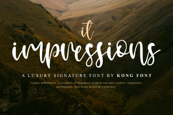 It Impressions: A Modern and Playful Handwritten Font for Designers and Crafters