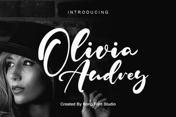 Olivia Audrey: A Modern Handwritten Script Font for Creative Expression