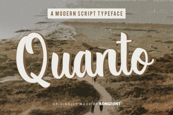 Quanto: A Playful Handwritten Script Font for Creative Projects