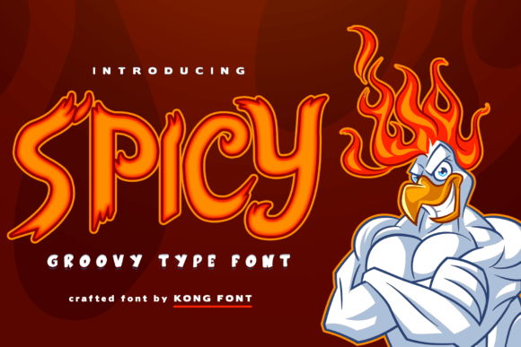 Spicy: A Playful Font for Creative Expression