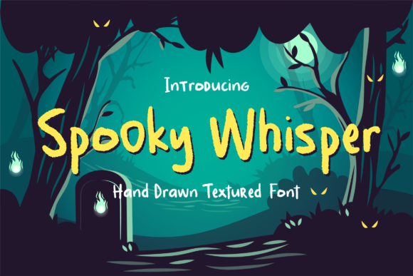 Spooky Whisper: A Halloween Font with Character