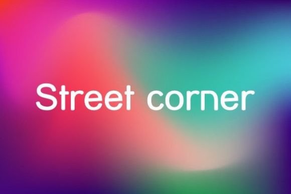 Street Corner: A Versatile Font for Modern Design